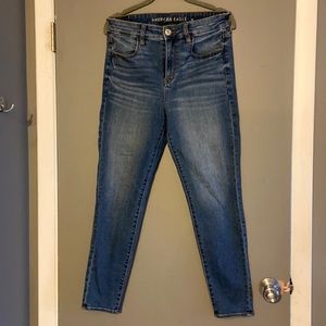 American Eagle hi-rise jeggings size 10 short